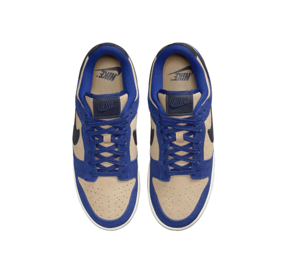 Женские кроссовки Nike Dunk Low 'Blue Suede' DV7411-400