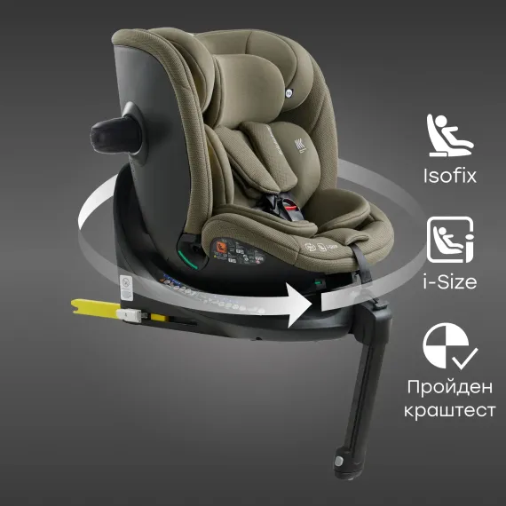 Автокресло Happy Baby Kidster Isofix 0+/1/2/3 (0-36 кг)