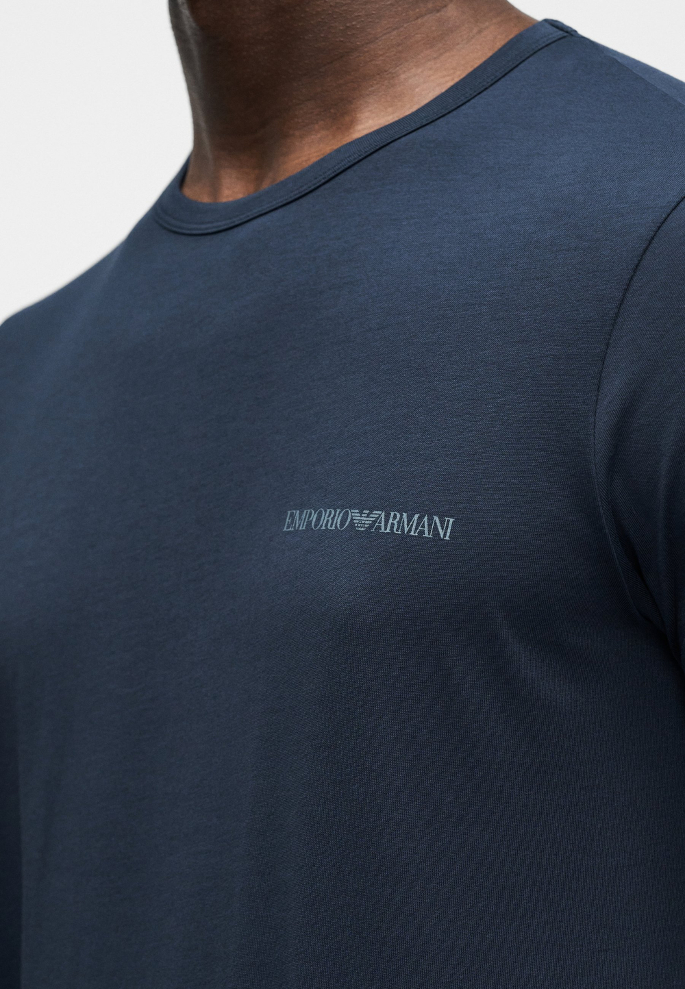Emporio Armani Базовая футболка - Синий