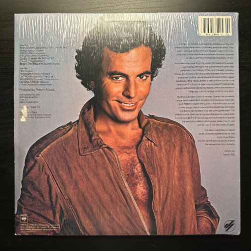 Julio Iglesias - Julio (США 1983г.)