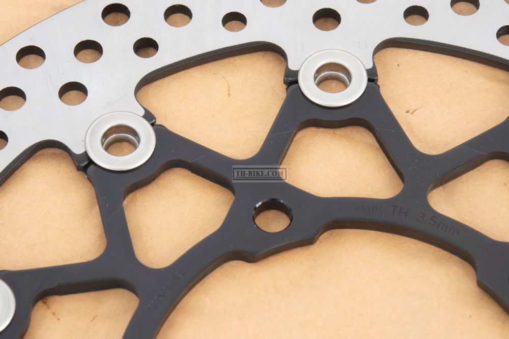 45220-MKN-D51. DISK COMP., L. FR. BRAKE. HONDA