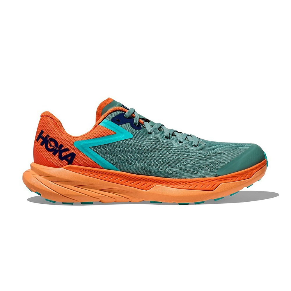 Кроссовки мужские HOKA M ZINAL Trellis / Vibrant Orange