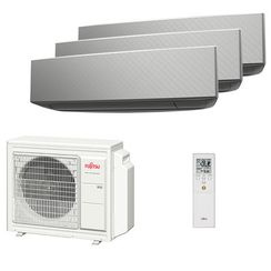Мультисплит система на 3 комнаты Fujitsu ASYG07KETA-B + ASYG09KETA-B x 2 / AOYG24KBTA3