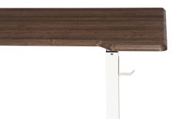 Компьютерный стол Маркос с механизмом подъема 140х80х75 орех кантри / белый