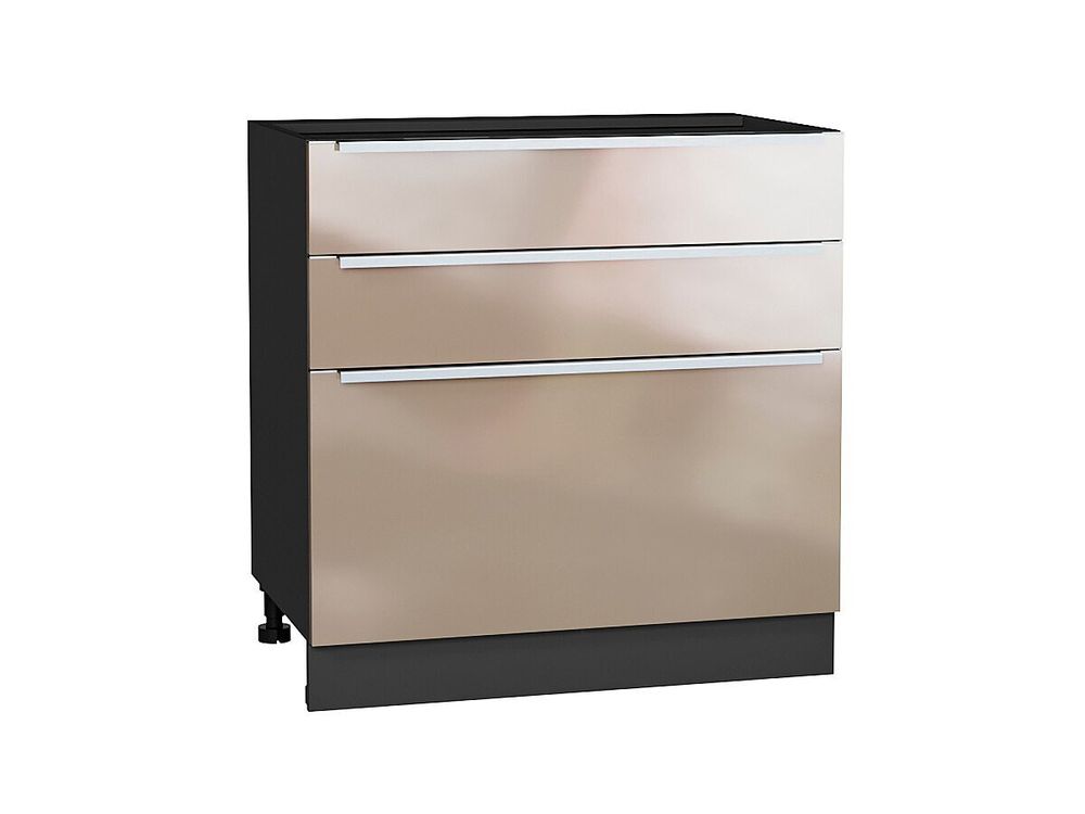 Шкаф нижний с 3-мя ящиками Фьюжн