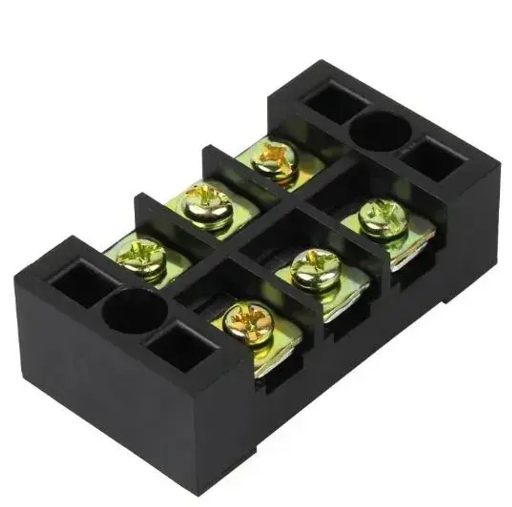 Клемник силовой 45 Ампер 3 полюсный