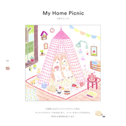 Cute life of small Happy coloring book animals in Pastel Town