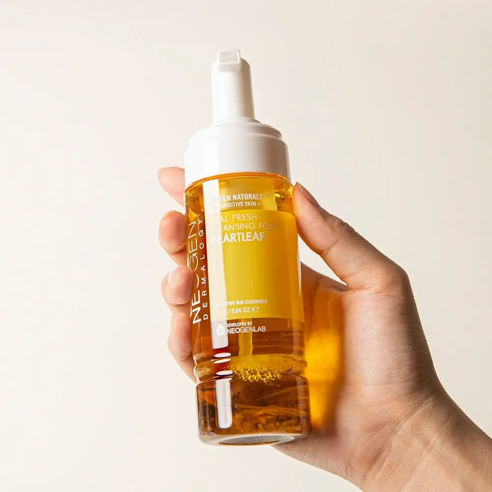 Neogen Real Fresh Foam Cleanser Heartleaf успокаивающая пенка для умывания на основе экстракта хауттюйнии