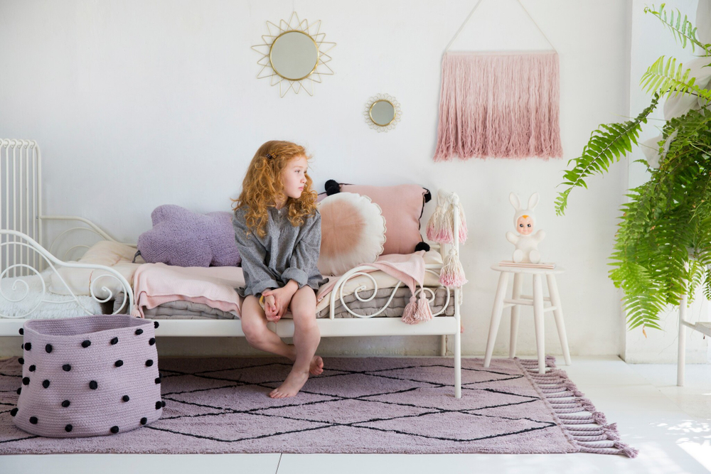 Корзина Lorena Canals Pebbles Wood Rose (30 x Ø45 см)