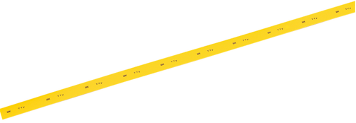 Трубка термоусадочная IEK ТТУ 16/8 желтая 1 м (кратно 1) UDRS-D16-1-K05