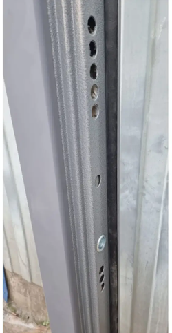 Входная металлическая дверь Рекс 24 Силк Титан / ФЛ-291 Лучи бетон темный
