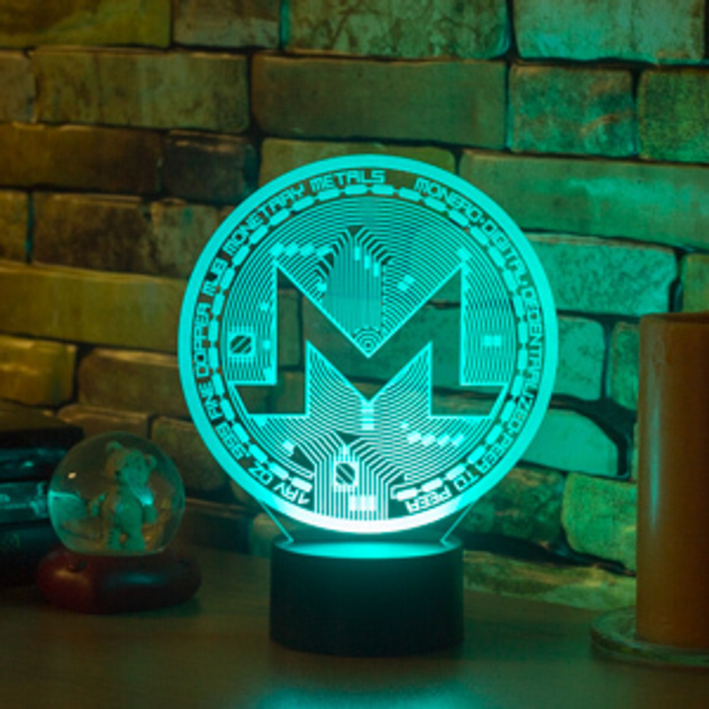 3Д-светильник "Monero" (Монеро)