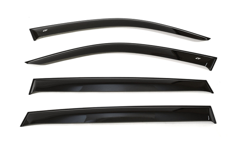 Дефлекторы боковых окон Cobra Tuning на Lifan X60 2011 широкие арт.LE30411