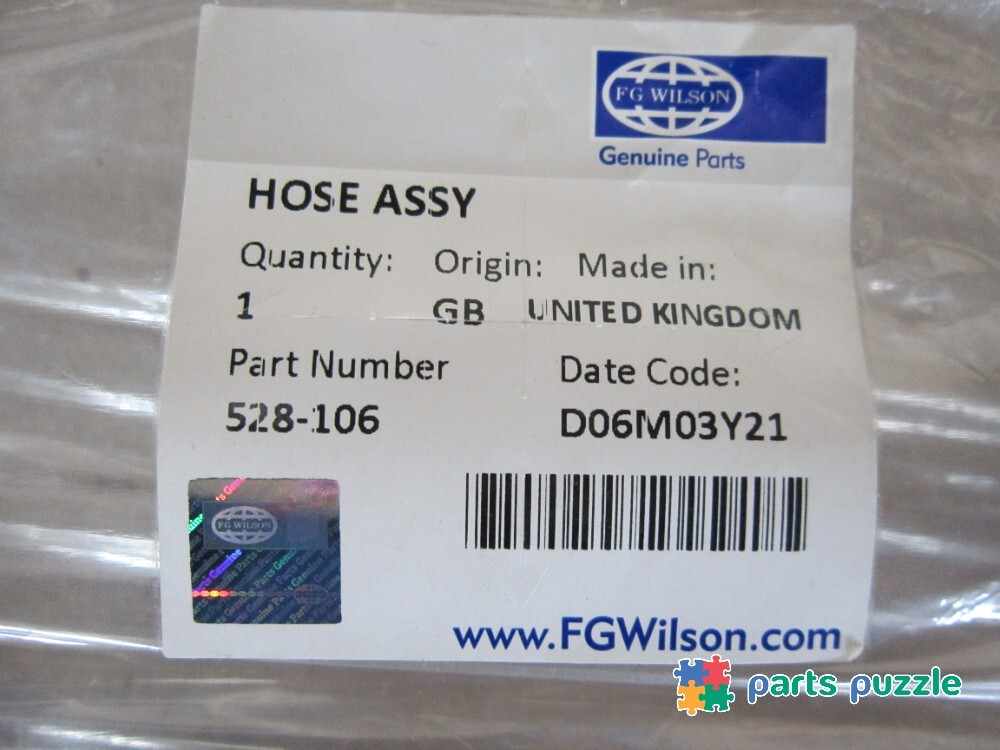 Шланг топливный / FUEL HOSE 3/8" BSP 1200MM LG АРТ: 528-106