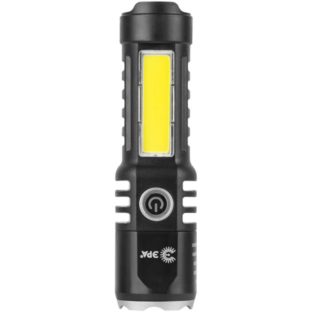 Светодиодный фонарь ЭРА UA-403 универсальный аккумуляторный 5 Вт LED + 3 Вт COB оптический Zoom 4 режима USB type C | Универсальные  фонари