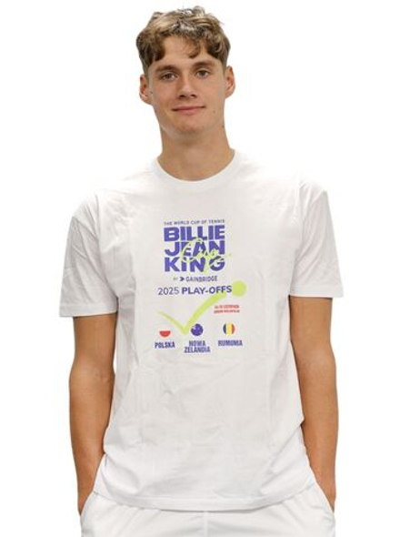 Теннисная футболка Joma Billie Jean King Cup PZT - white