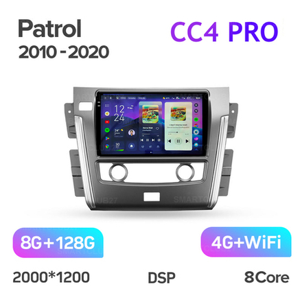 Teyes CC4 Pro 10,2" для Nissan Patrol 2010-2020