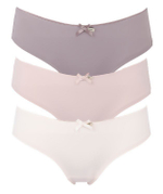 Набор из 3 трусиков-слип Olivia нюдовых цветов (Размер: L) (Цвет: разноцветный)