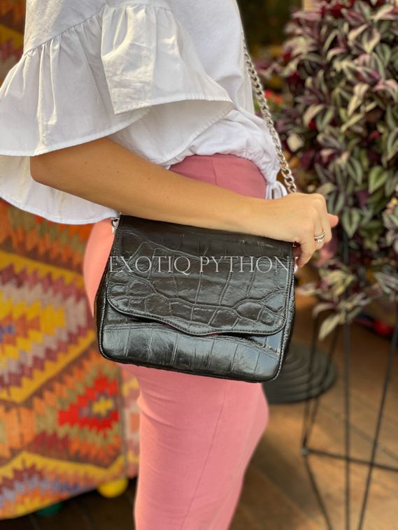 Сумочка из кожи крокодила BG-385