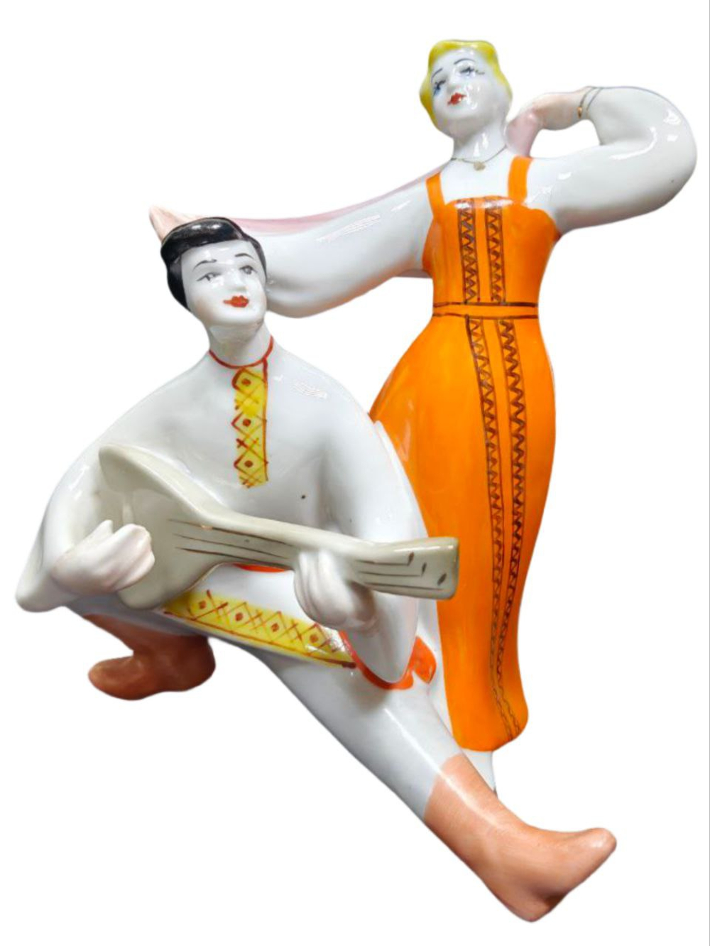 &&& Фарфоровая статуэтка "Русский танец" (Полонне ЗХК)