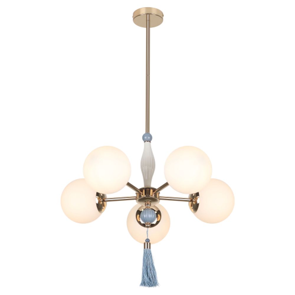 Люстра Rivoli Cosmina 4147-305 5 х Е14 40 Вт дизайн