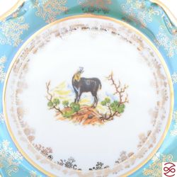 Набор тарелок Repast Охота зеленая Мария-тереза 17 см (6 шт)