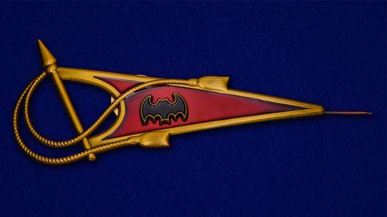 Околыш (уголок) на берет Разведка (Летучая мышь) с копьем