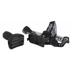 Фонарь налобный светодиодный Трофи Налобные GB-301 на батарейках мощный яркий 2 режима черный с регулируемым фокусом