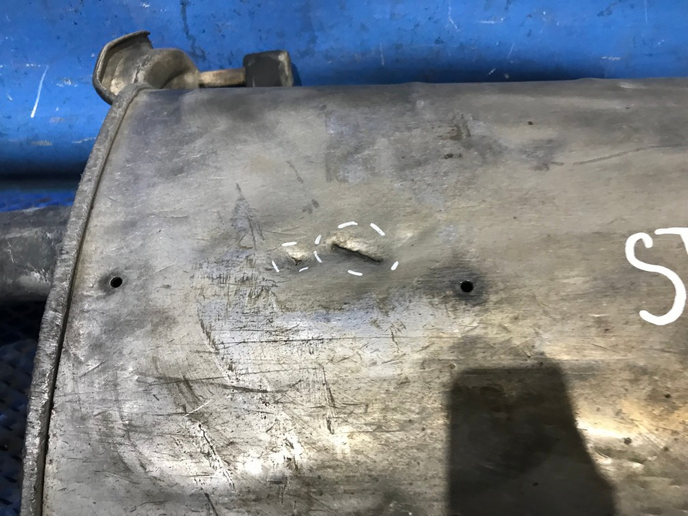 Глушитель/Задняя часть (бочка) TOYOTA CORONA EXIV 1996