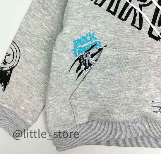 Комплект из футера "Марвел" серый