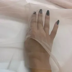 Бюстовая сетка неэластичная серебристый пион (цв. 168), Lauma