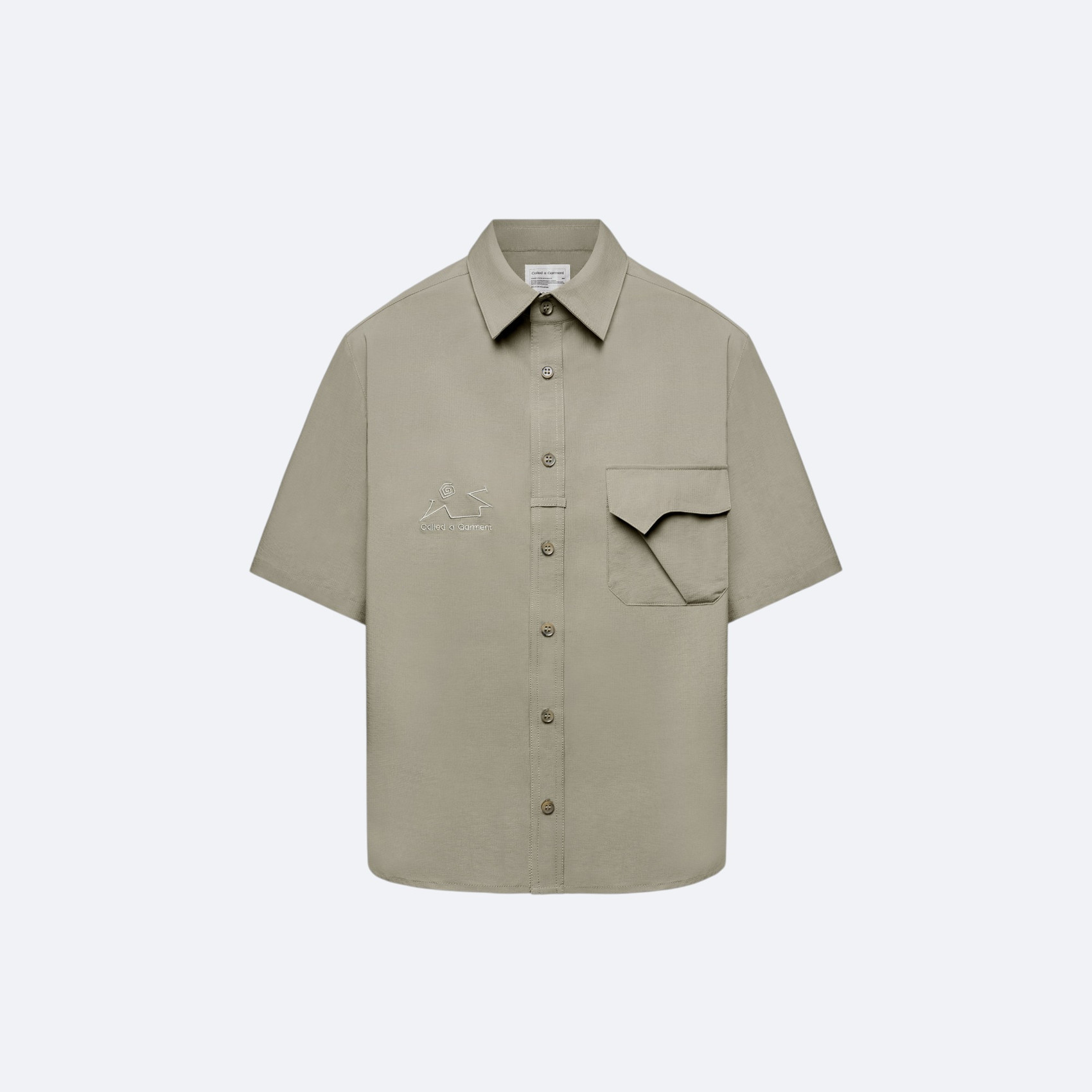 Рубашка Called a Garment Hikercore (olive) артикул: - купить в магазине Дайс