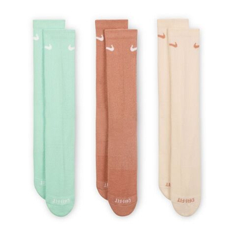 Теннисные носки Nike Everyday Plus Cushioned Training Crew 3P - multicolor