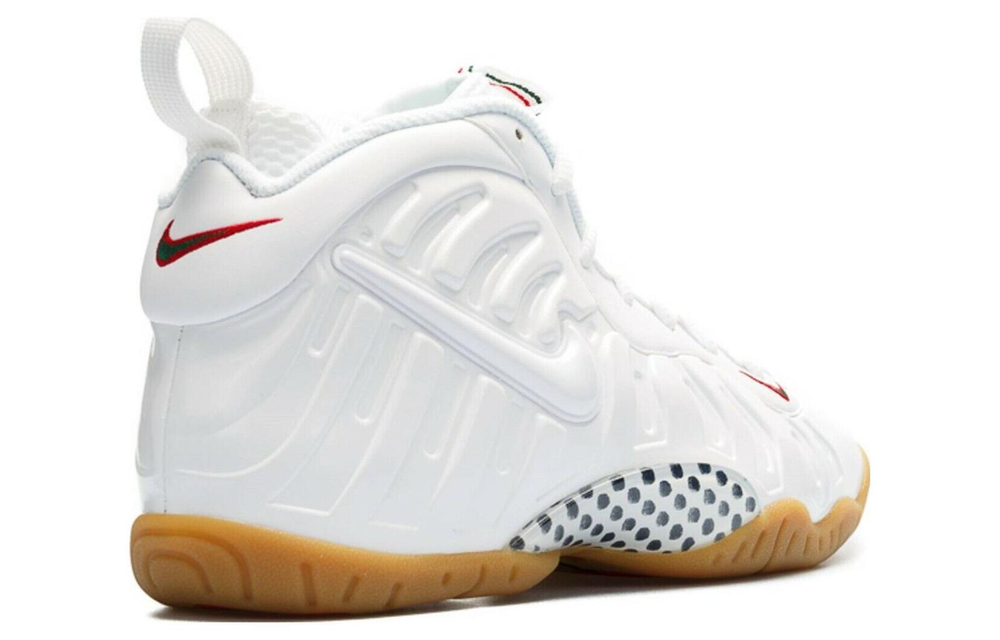 Nike Foamposite Pro Air White Gucci White Gucci bubble bubble Mid-top retro basketball shoes women's White