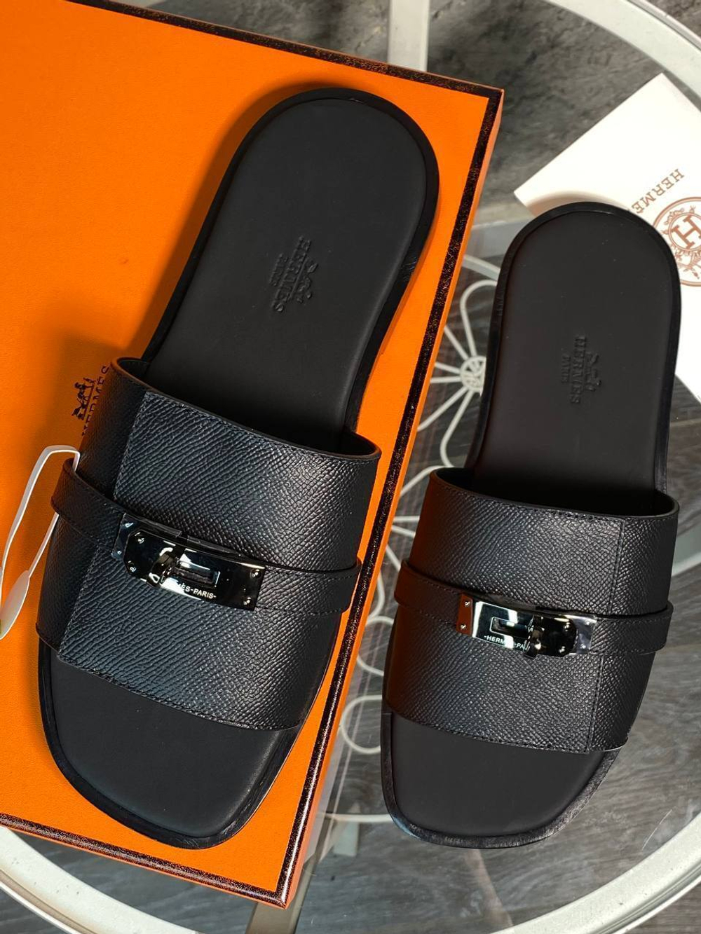 Шлепанцы Hermes
