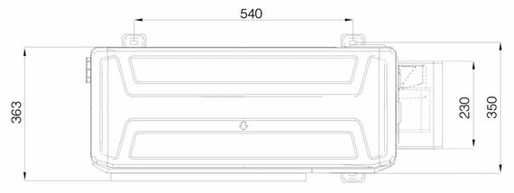 Напольно-потолочный кондиционер Excon CR-01-0712 — (3)