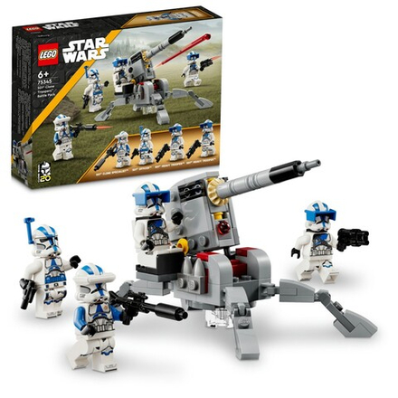 Конструктор LEGO Star Wars 75345 Боевой набор Солдаты-клоны 501-го легиона