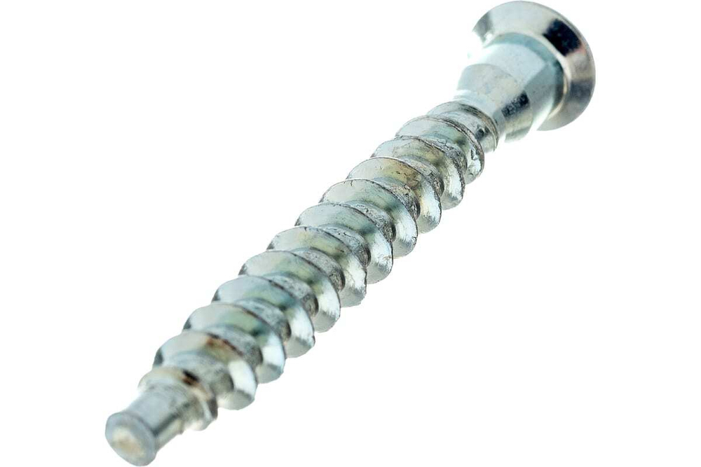 СТЯЖКА ШУРУПНАЯ СТРОЙБАТ 6,3X50 HEX (БЕЛЫЙ ЦИНК 70 ШТ)