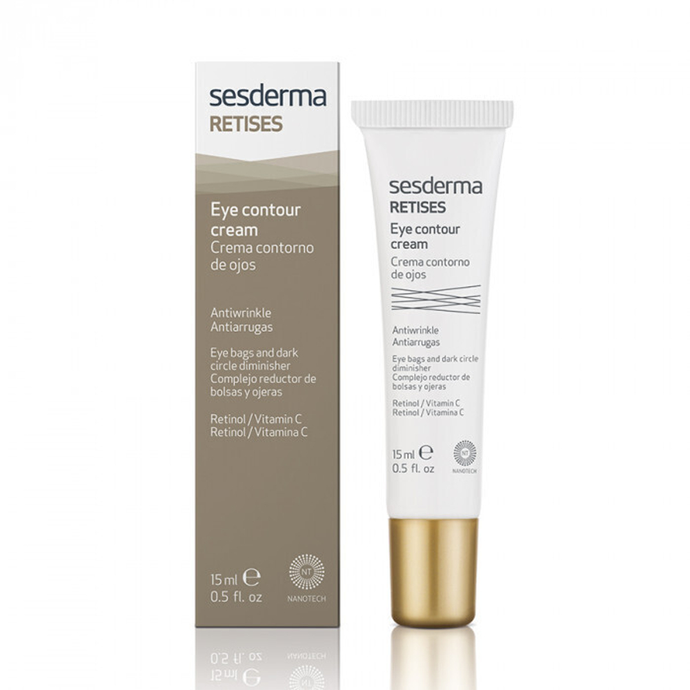 Sesderma RETISES Eye contour cream -  Крем-контур омолаживающий для зоны вокруг глаз, 15 мл
