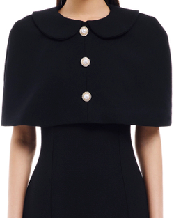 Кейп Regal (Регаль) с нар.пуг. черный