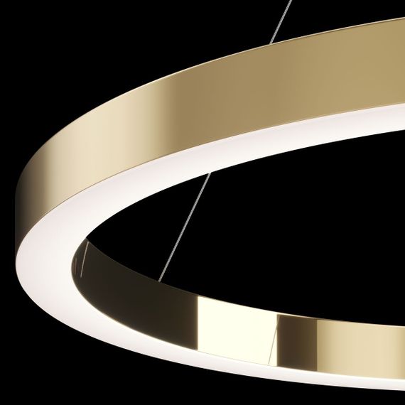Подвесная светодиодная люстра Maytoni Saturno MOD415PL-L60BS4K