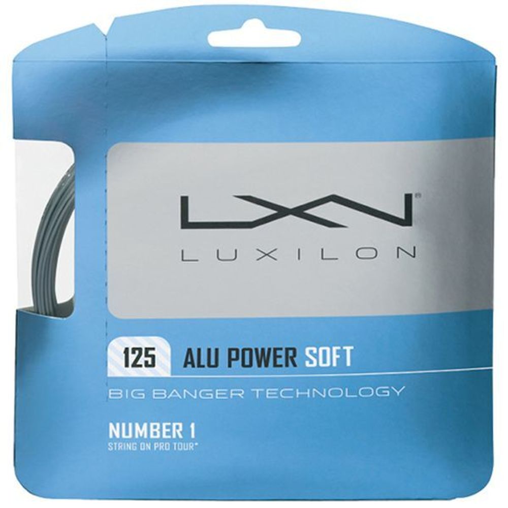 Теннисные струны Luxilon Big Banger Alu Power Soft 125 (12,2 m)