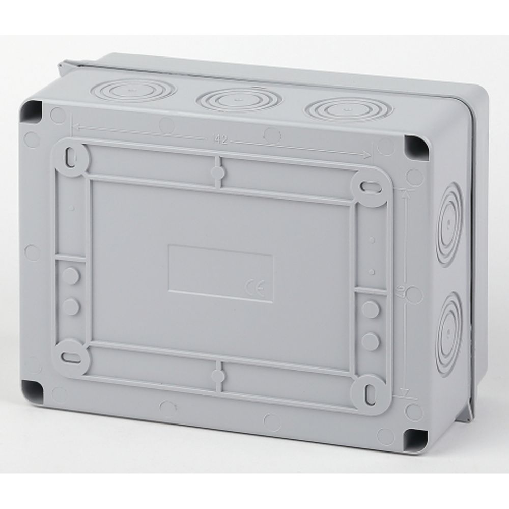 Корпус пластиковый навесной ЭРА SIMPLE КМПн-8 IP65 серый