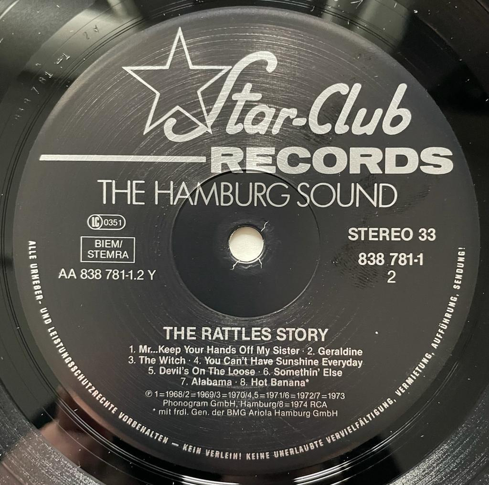 The Rattles- The Rattles story (Германия 1989г.)