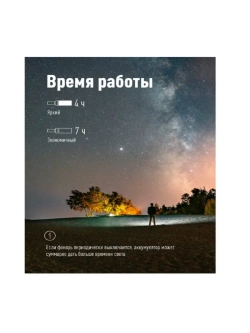 Фонарь Космос KOS111Lit аккумуляторный