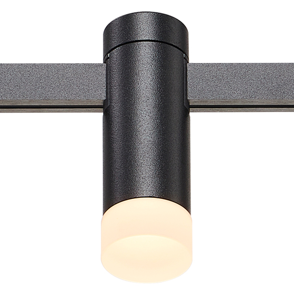ST812.406.03 Магнитный трековый светильник FARM Черный LED 1*3W 3000K 91Lm Ra90 120 IP20 D29xH90 24V
