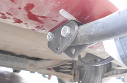 Фаркоп Ford Focus 2 хетчбек 2004-2011, Ford Focus C-MAX 2003-2010, условно-съемный,(без электрики) Трейлер.6011