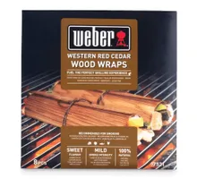 Шпон для копчения Weber Кедр, 8 шт., 21x21 см