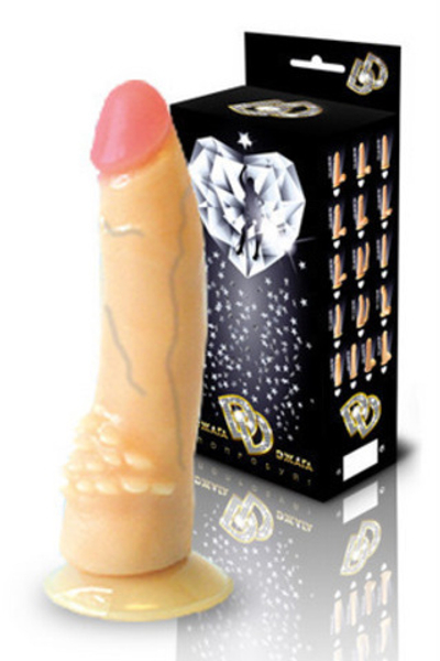 Фаллоимитатор-реалистик №10 с присоской