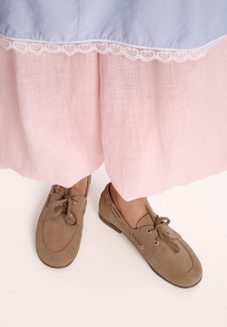 Топсайдеры // Robbie // Beige // Suede